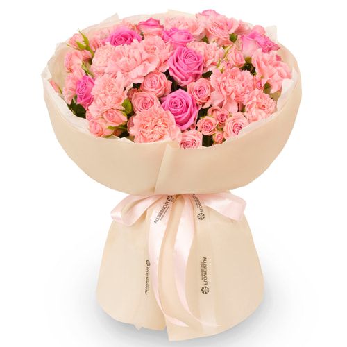 Букет "Розовая нежность"
