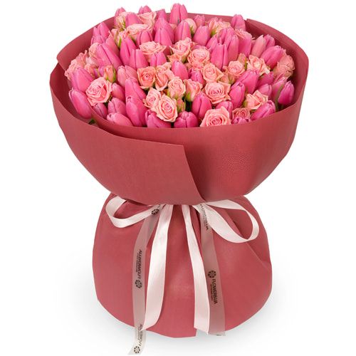 Букет "Рожева мара"