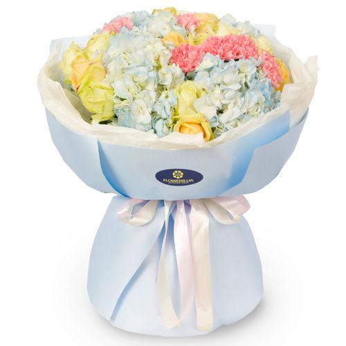 Bouquet "Heavenly Azure"