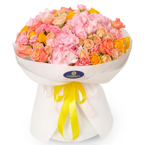 Bouquet "Pink Sunrise"