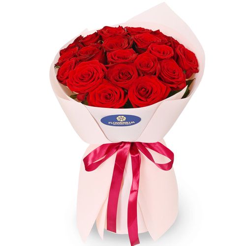 25 red roses