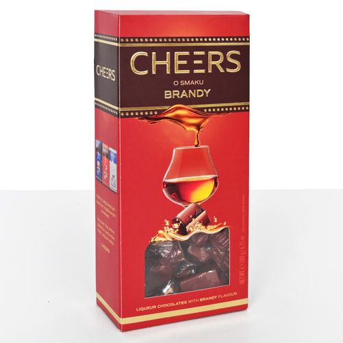 Цукерки "Cheers" зі смаком бренді, 180 гр.
