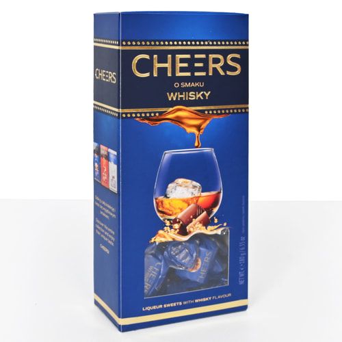 Цукерки "Cheers" зі смаком віскі, 180 гр.